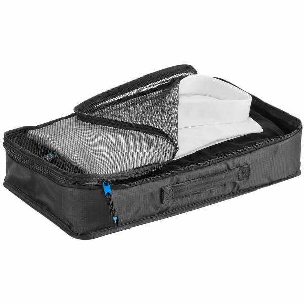 Pull Up | Suitcase Reisekoffer mit patentiertem Regalsystem (urban black)